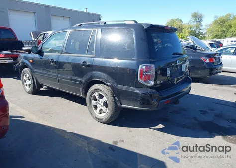 2006 Honda Pilot Ex-L из США, поврежденный, VIN 2HKYF18506H517964